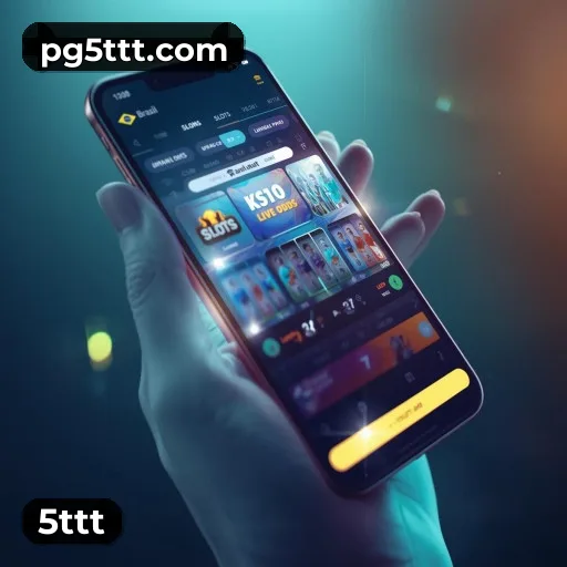 5ttt App bonus area with promotional offers and PIX support